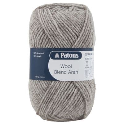 Patons Wool Blend Aran 011 Beige Yarn