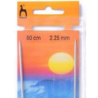 Pony Circular Knitting Needles Pins 80cm x 2.25mm
