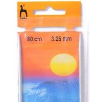 Pony Circular Knitting Needles Pins 80cm x 3.25mm