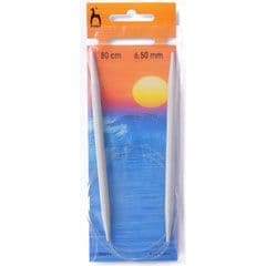 Pony Circular Knitting Needles Pins 80cm x 6.5mm