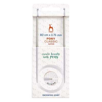 Pony Circular Tunisian Crochet Hooks Double-Ended 3.75mm