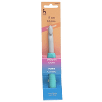 Pony Easy Grip Flat Thumb/Finger Crochet Hook 12mm