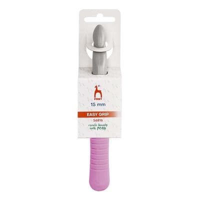 Pony Easy Grip Flat Thumb/Finger Crochet Hook 15mm