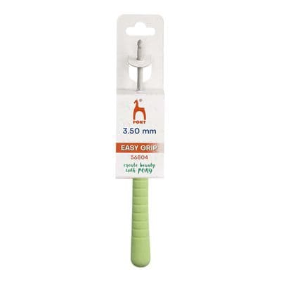 Pony Easy Grip Flat Thumb/Finger Crochet Hook 3.50mm