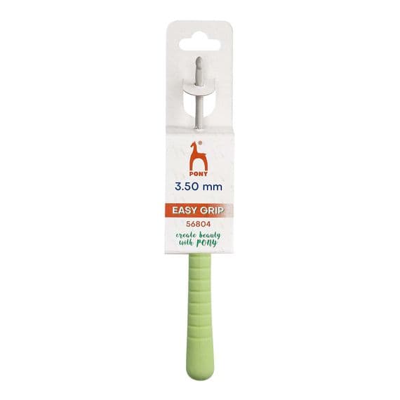 Pony Easy Grip Flat Thumb/Finger Crochet Hook 3.50mm