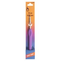 Pony Easy Grip Flat Thumb/Finger Crochet Hook 4.50mm