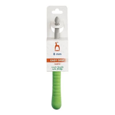 Pony Easy Grip Flat Thumb/Finger Crochet Hook 8.00mm