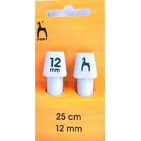 Pony Knitting Needles 25cm Length - 12mm
