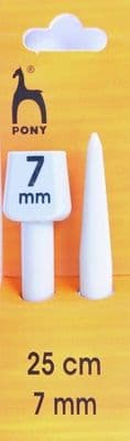 Pony Knitting Needles 25cm Length - 7.00mm