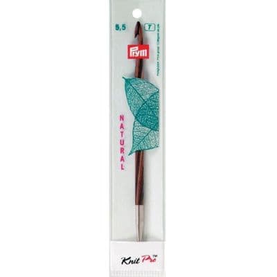 Prym Natural Tunisian/Afghan Crochet Hook 5.50mm