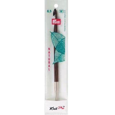 Prym Natural Tunisian/Afghan Crochet Hook 6.50mm