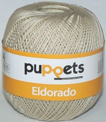 Puppets Eldorado No.12 Crochet Cotton 7502 ECRU