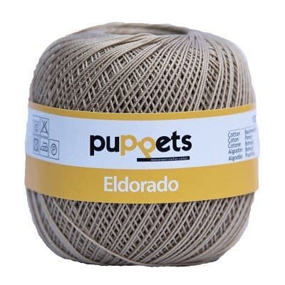 Puppets Eldorado No10 Crochet Cotton 831 Beige 50g