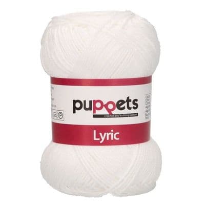 Puppets Lyric 8/4 Cotton 5000 White