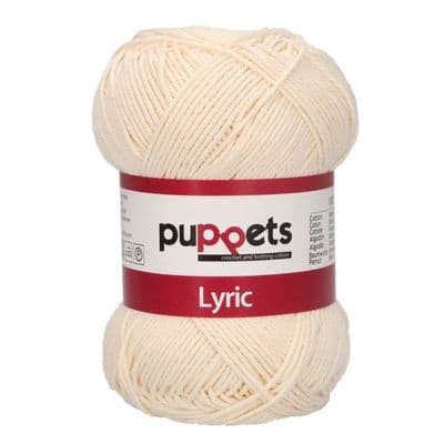 Puppets Lyric 8/4 Cotton 5002 Cream