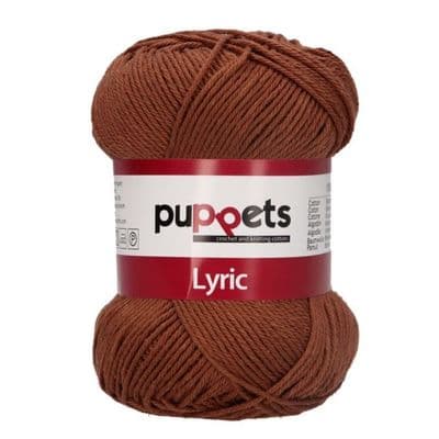 Puppets Lyric 8/4 Cotton 5013 Brown