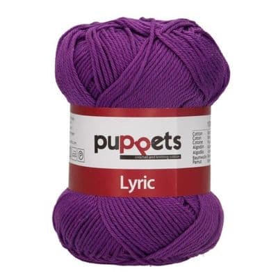 Puppets Lyric 8/4 Cotton 5028 Purple