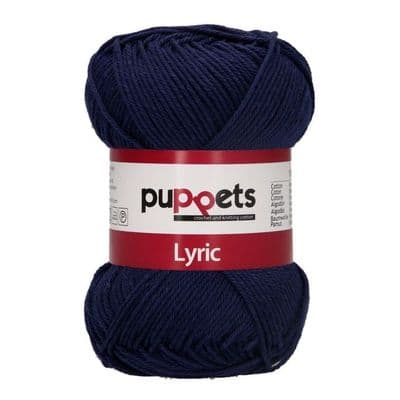 Puppets Lyric 8/4 Cotton 5029 Navy