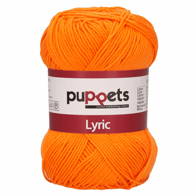 Puppets Lyric 8/4 Cotton 5037 Orange