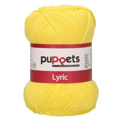 Puppets Lyric 8/4 Cotton 7288 Yellow
