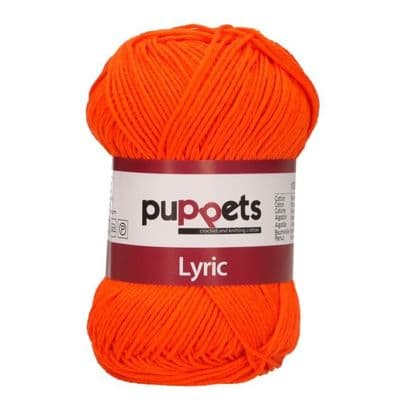 Puppets Lyric 8/4 Cotton 7329 Orange