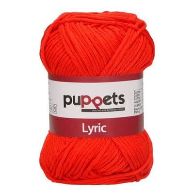 Puppets LYRIC 8/8 Cotton 0390 Tomato Red