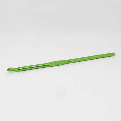 Purplelinda Aluminium Crochet Hook - 5.00mm Green