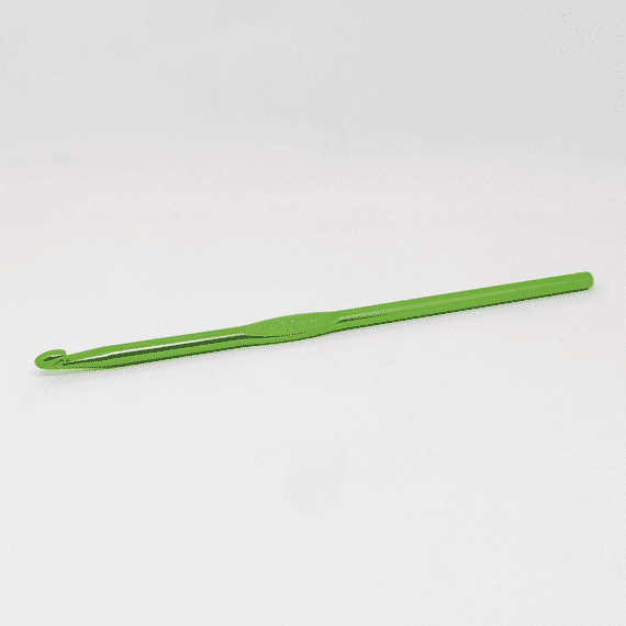 Purplelinda Aluminium Crochet Hook - 5.00mm Green