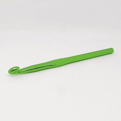 Purplelinda Aluminium Crochet Hook - 8.00mm Green