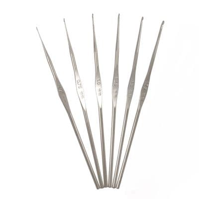 Purplelinda Steel Crochet Hooks