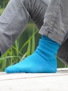 Regia Active Child to Adult Socks Knitting Pattern FREE