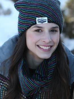 Regia Active Diagonal striped cowl Knitting Pattern FREE