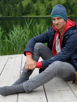 Regia Active Mens or Ladies Socks Knitting Pattern FREE