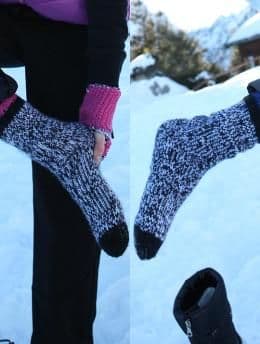 Regia Active Unisex Socks Knitting Pattern FREE