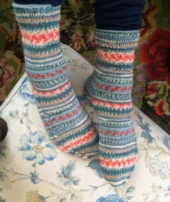 Regia Design Line Arne and Carlos Socks Knitting Pattern FREE
