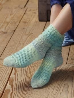 Regia Design Line Socks Knitting Pattern FREE