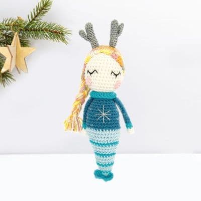 Ricorumi Christmas Crochet Along MERMAID Instructions Free