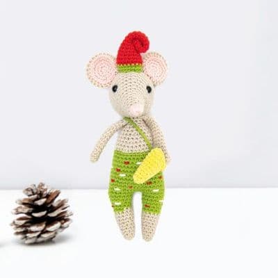 Ricorumi Christmas Crochet Along MOUSE Instructions Free