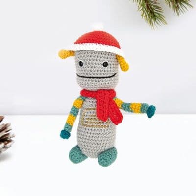 Ricorumi Christmas Crochet Along ROBOT Instructions Free