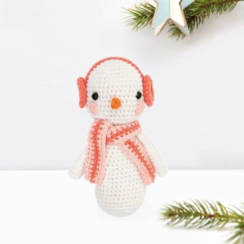 Ricorumi Christmas Crochet Along SNOWMAN Instructions Free