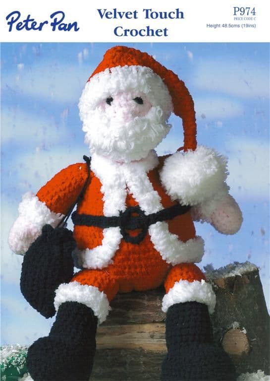 Santa Father Christmas Crochet Pattern P974 santa-father-christmas-crochet-pattern-p974