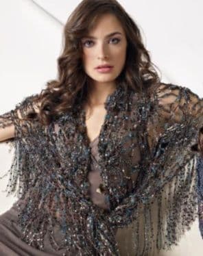 Schoeller and Stahl VARIETE Hairpin Lace Crochet Pattern Stole FREE Download