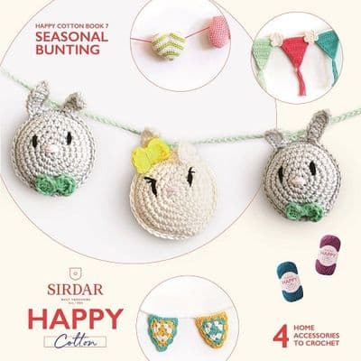 Sirdar Happy Cotton Book 7 Seasonal Bunting
