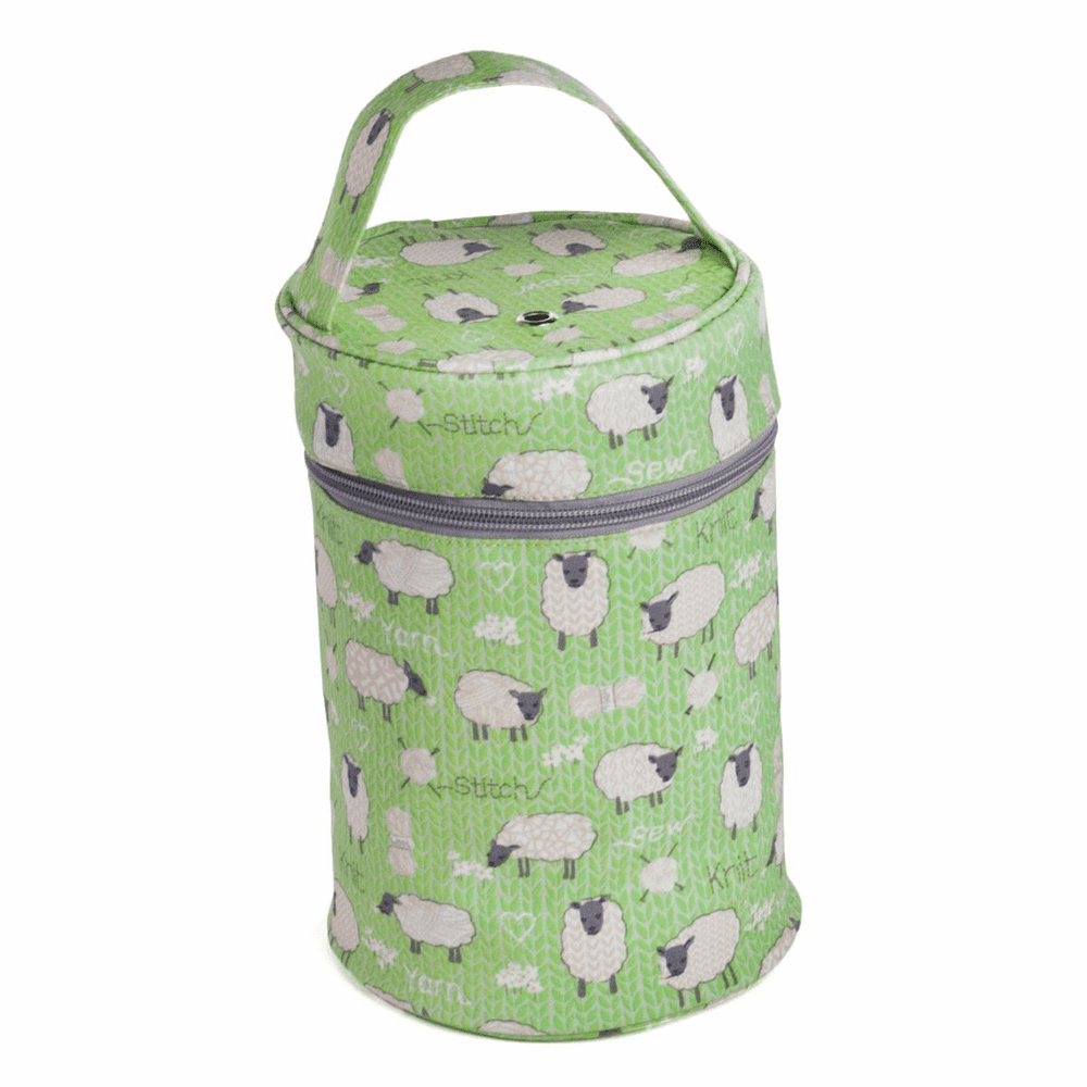 Sheep Yarn Ball Holder PVC Knitting Crochet Bag - Main Image