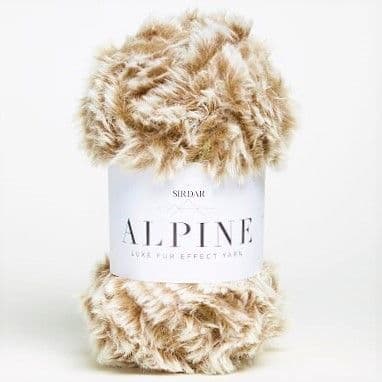 Sirdar Alpine Fur Yarn 407 Sable