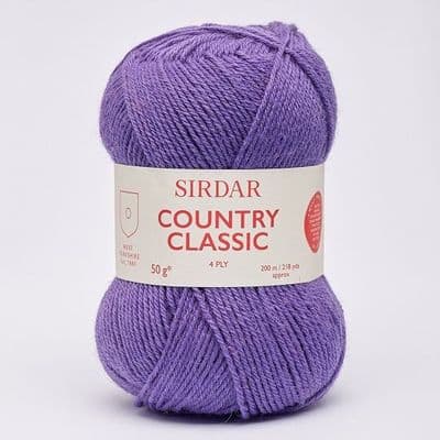 Sirdar Country Classic 4 Ply Yarn 961 Purple
