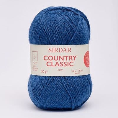 Sirdar Country Classic 4 Ply Yarn 965 Teal