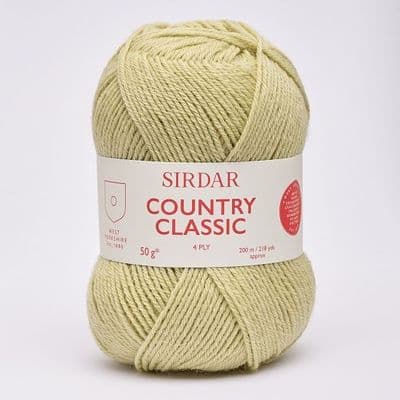 Sirdar Country Classic 4 Ply Yarn 968 Spring Green