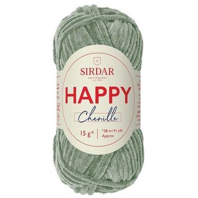 Sirdar Happy Chenille Yarn 23 Mossy