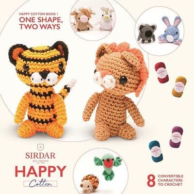 Sirdar Happy Cotton Book 1 One Shape Two Ways